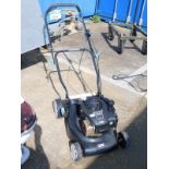 A Macallister Briggs and Stratton 450 E series petrol lawn mower. Buyer Note: VAT payable on the ha