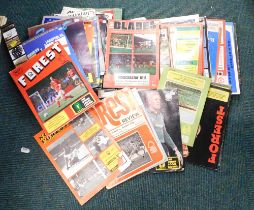 Various football programmes, to include Nottingham Forest vs Sunderland 1984, Manchester City vs Tot