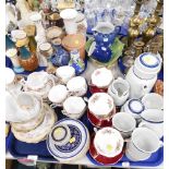 Various part teawares, to include Royal Albert, Colclough, a Royal Doulton Lambeth stoneware Biscay