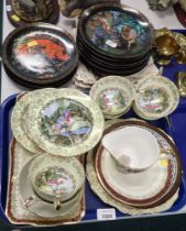 An Imperial bone china part tea service, together with various Baltic related collectors plates, etc