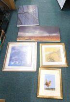 Various prints, to include Claire Sure, Little Voice, artist signed limited edition print.