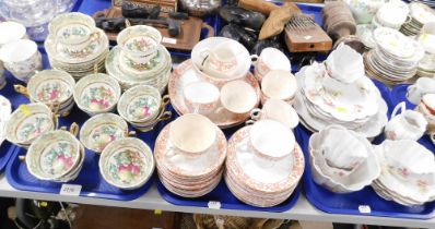 Part teawares, to include Ashley, Victorian service, etc. (3 trays)