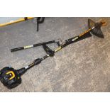 A McCulloch petrol strimmer and additional hedge trimmer attachment. (2) Buyer Note: VAT payable on