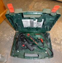 A Bosch BPH 2000 RE hammer drill, in carry case.