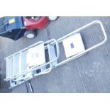 A group of step ladders. Buyer Note: VAT payable on the hammer price of this lot