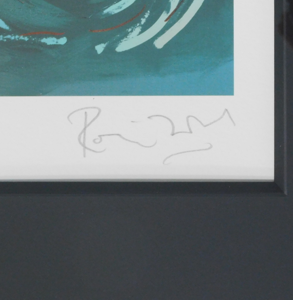 Withdrawn pre-sale. Ronnie Wood (b.1947). The Blue Smoke Suite - Mick, artist signed limited - Image 3 of 8