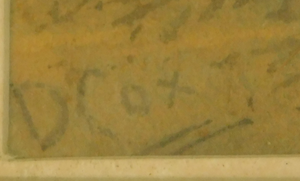 D. Cox. Kenilworth Castle, watercolour, bearing signature, 14.5cm x 22cm. - Bild 3 aus 5