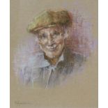 Dorothy J. Goodman. Cyril, pastel, signed, 23cm x 19cm.