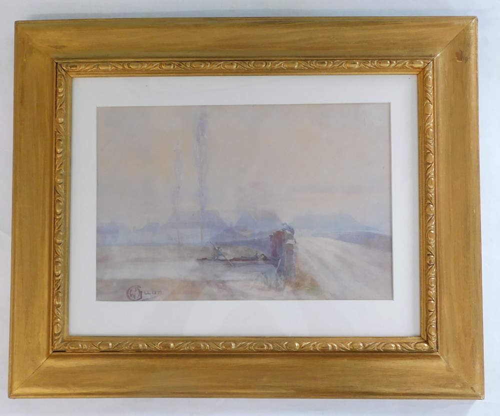 William Archibald Gunn (1877-1966). Potter Heigham Bridge, watercolour, signed, 23cm x 33cm. - Bild 2 aus 5