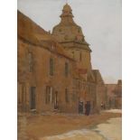 Edward Fuller Maitland (1859-1944). A Village Street, Brittany, watercolour, signed and titled verso