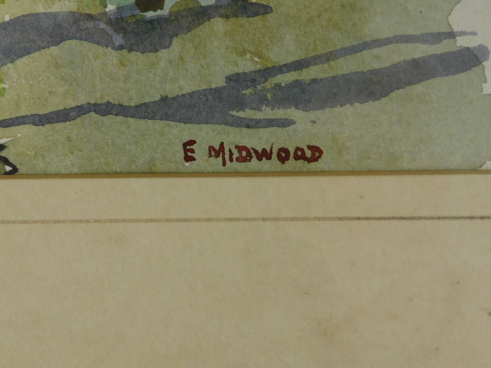 Ernest Midwood (1917-1993). The Late Rock Mill, Brockholes, signed, 34cm x 49cm. - Bild 3 aus 6