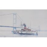 David C. Bell (b.1950). Humber Heritage, artist signed limited edition coloured print, 30cm x 49cm.