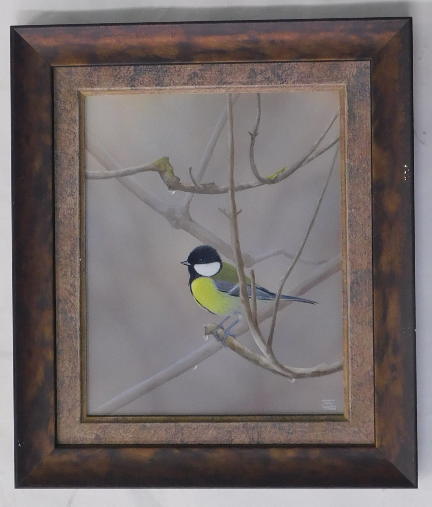 Toni Watts (20thC). Bird, oil on board, signed, 24cm x 19cm. - Bild 2 aus 4