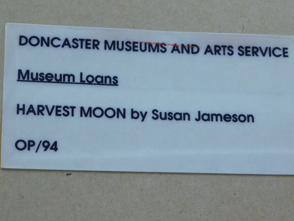 After Susan Jameson. Harvest Moon, artist proof, signed and dated 1989, 38cm x 47cm. - Bild 7 aus 7