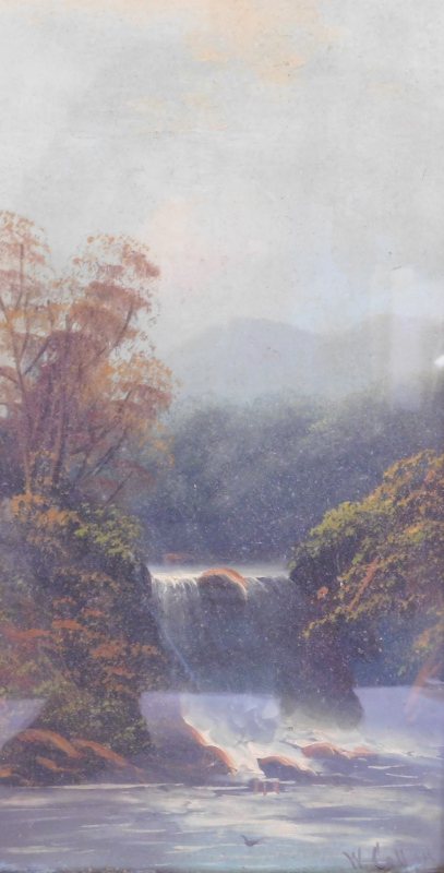 William Collins (1788-1847). Fall, N. Water, oil, signed and titled verso, 44cm x 24cm.