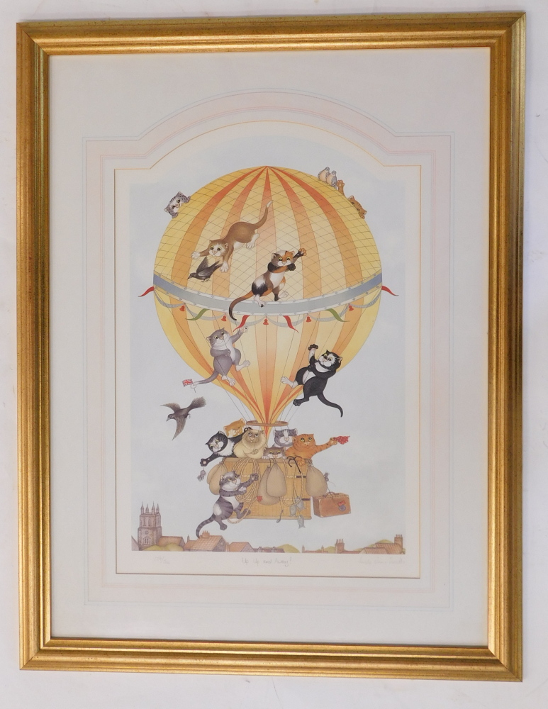 Linda Jane Smith (b.1962). Up Up and Away, artist signed, titled limited edition coloured print, 254 - Bild 2 aus 6