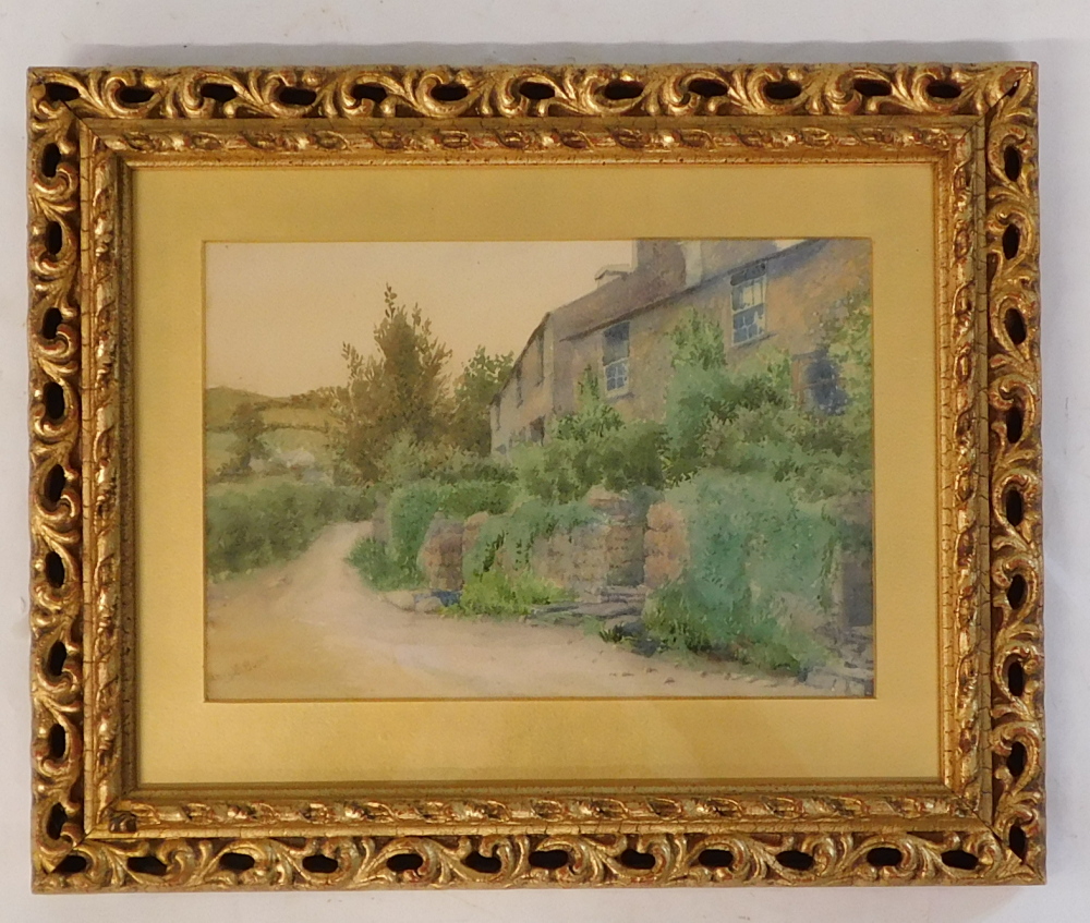 Amy Louise Cook (1876-1941). Near Llandudno N. Wales, watercolour, signed and titled verso, 17cm x 2 - Image 2 of 6