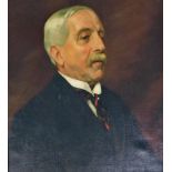 Charles Henry Harrison Burleigh (187-1956). Portrait of a gentleman, oil on canvas, signed, 51cm x 4