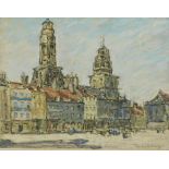 Terrick John Williams (1860-1936). Calais, pastel, signed and titled, 23cm x 29cm.