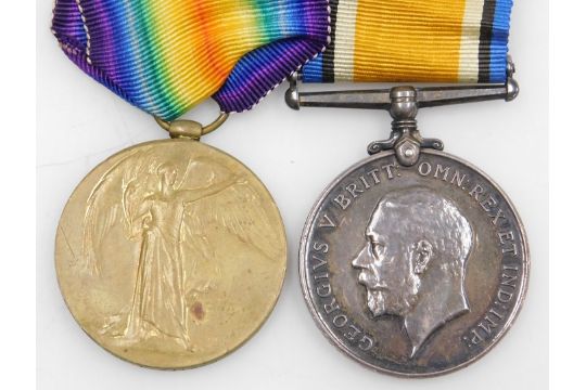 A WWI medal pair and later associated family medals, comprising 1914-18 British War medal and Victor - Image 4 of 13