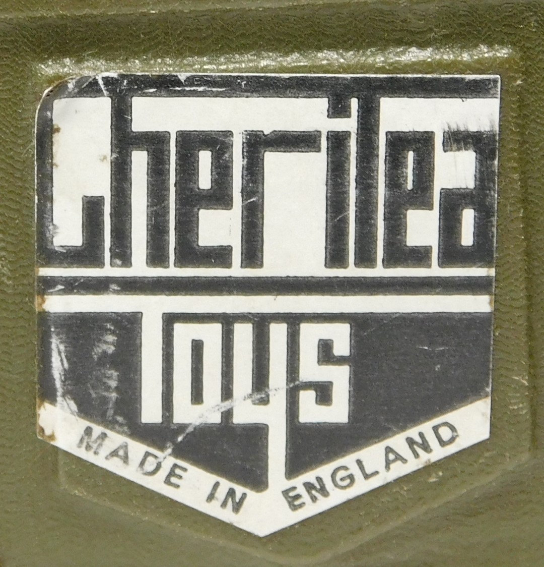 A Cherilea Toys for Action Man tank, 25cm high, together with a painted wooden aircraft, lacking - Image 3 of 3