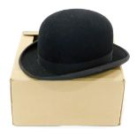 A Lincoln Bennett and Co Hatters of Piccadilly gentleman's bowler hat, boxed.