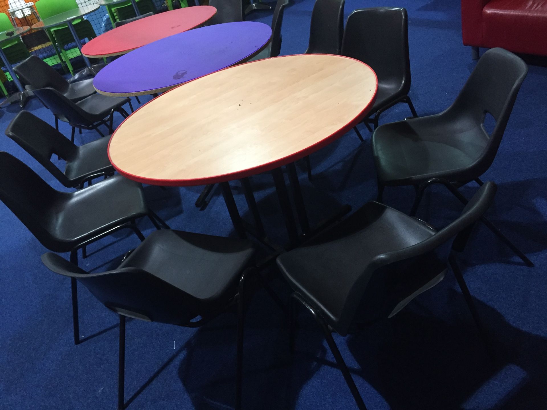 3 Tables & 12 Chairs - Image 3 of 6