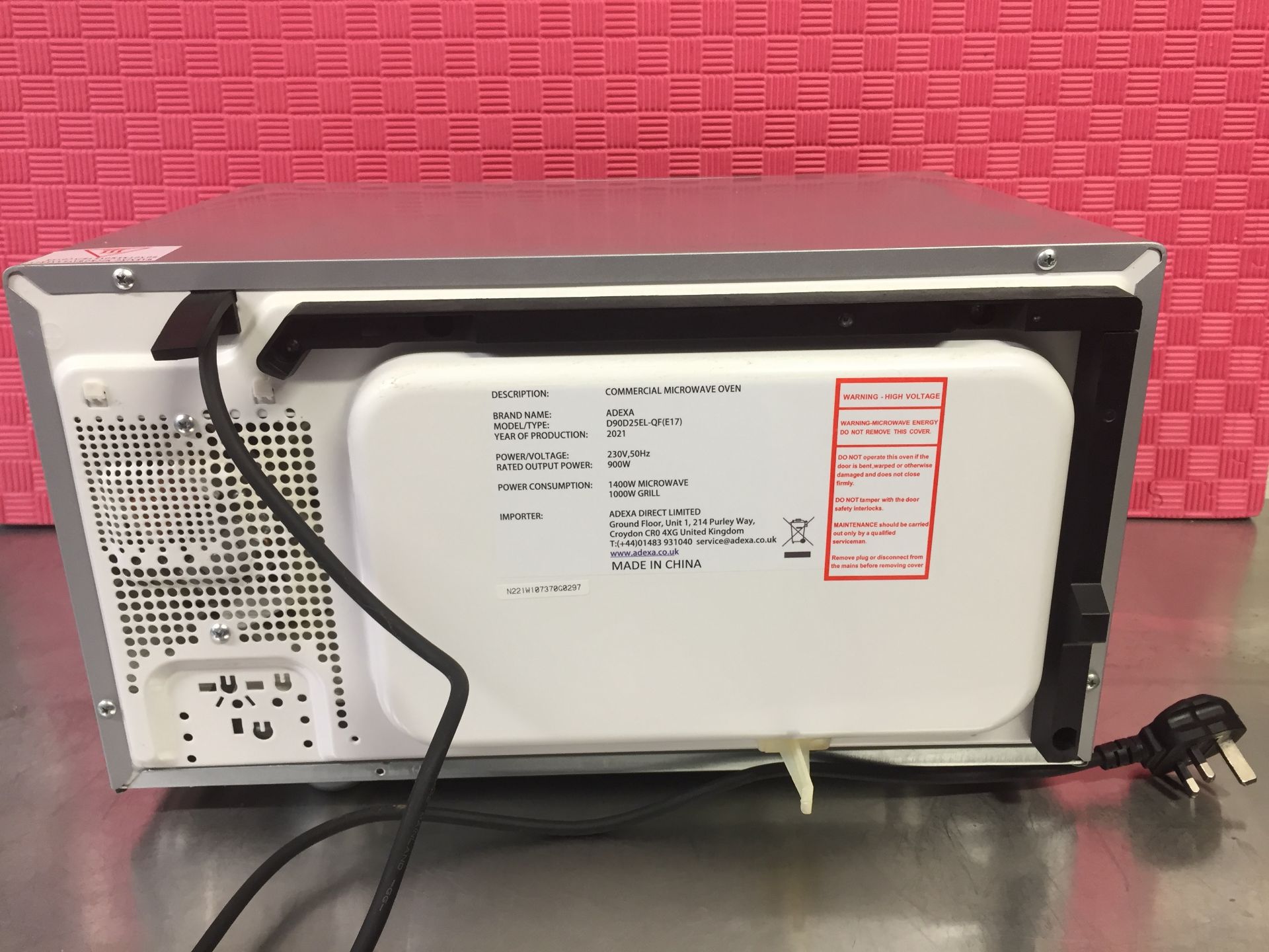 ADEXA Microwave Oven - Image 4 of 5
