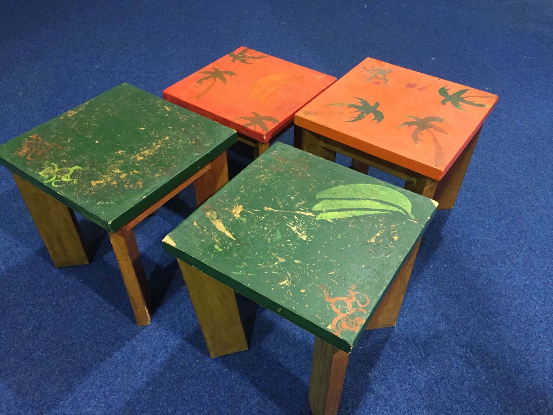 4 Wooden Tables - Image 2 of 4