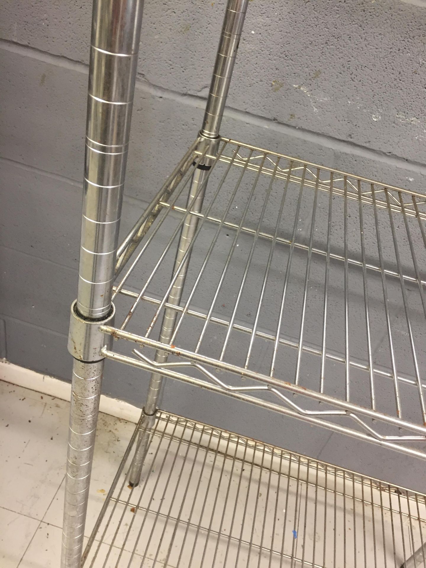 Stainless Steel Shelving Unit - Image 2 of 4
