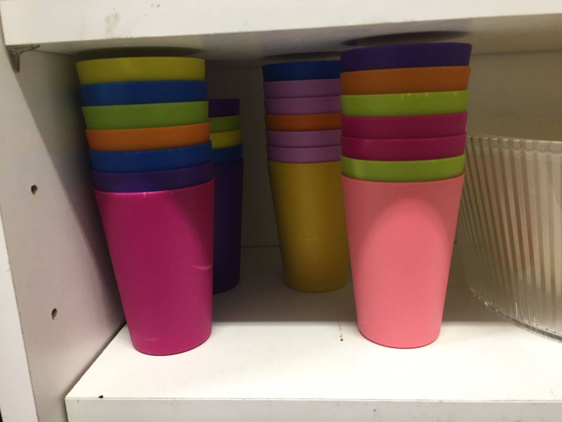 Plastic Beakers Contents of Cupboard - Image 6 of 10