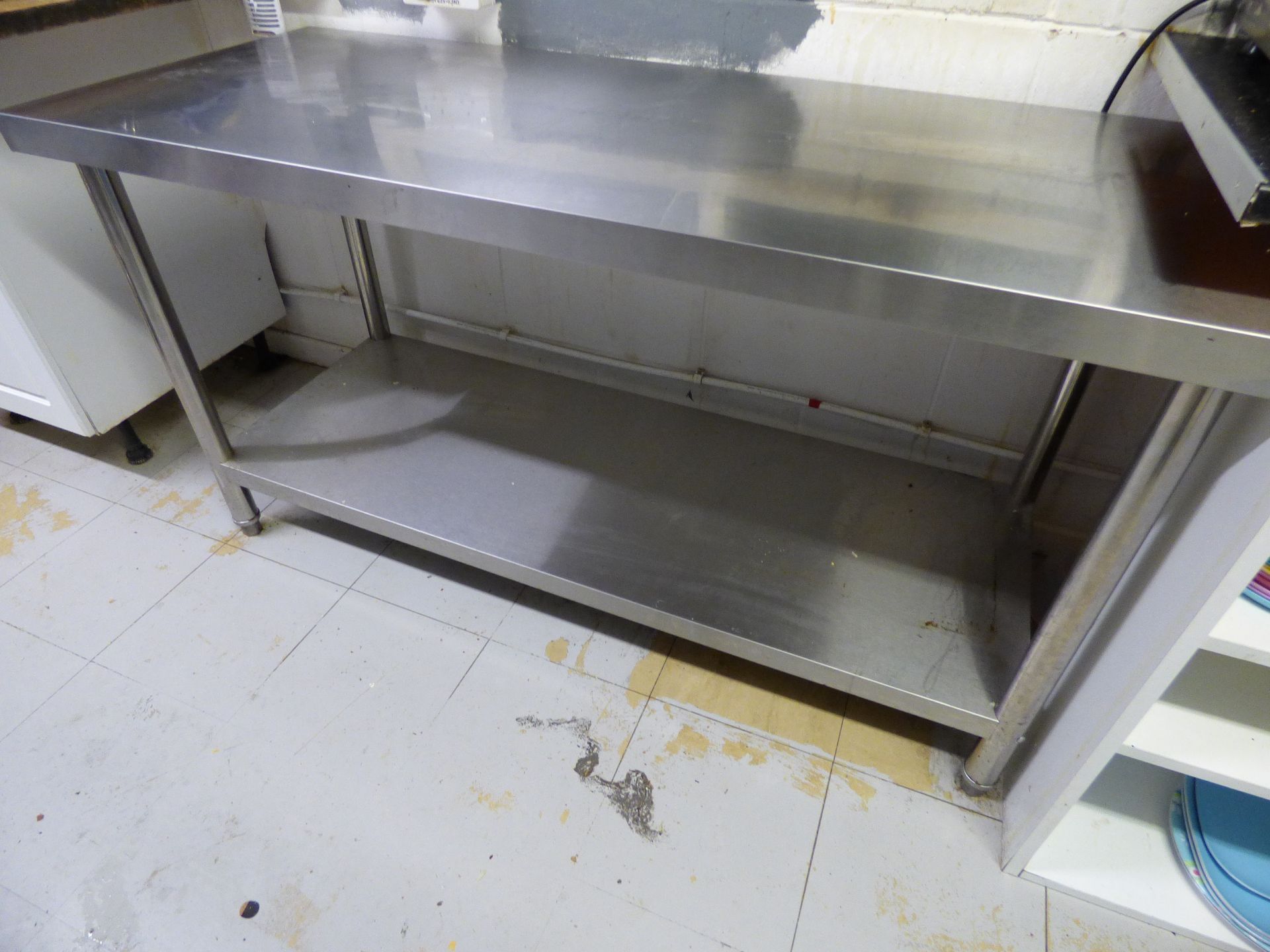 Stainless Steel Work Surface/Shelf Unit - Image 5 of 6