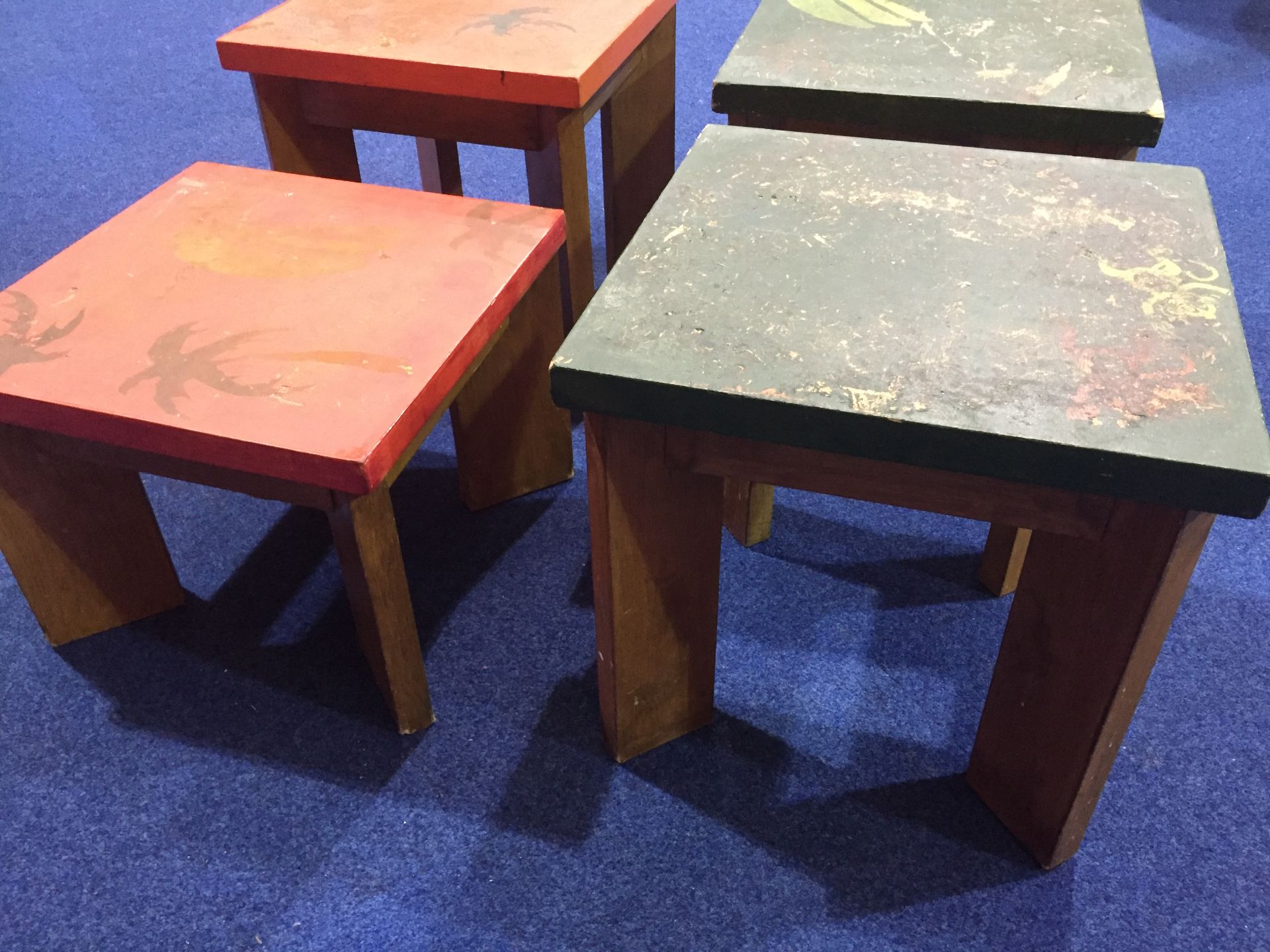 4 Wooden Tables - Image 4 of 4