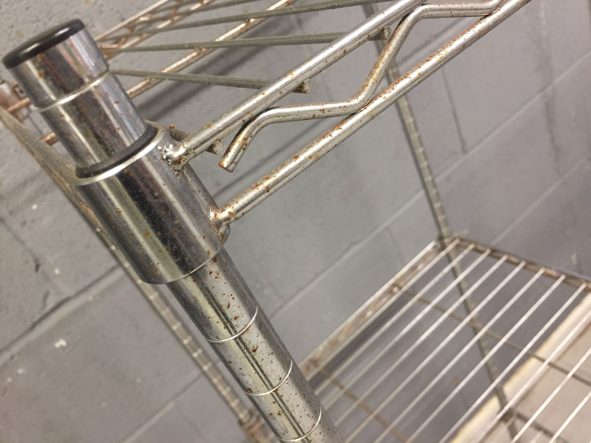 Stainless Steel Shelving Unit - Image 3 of 3