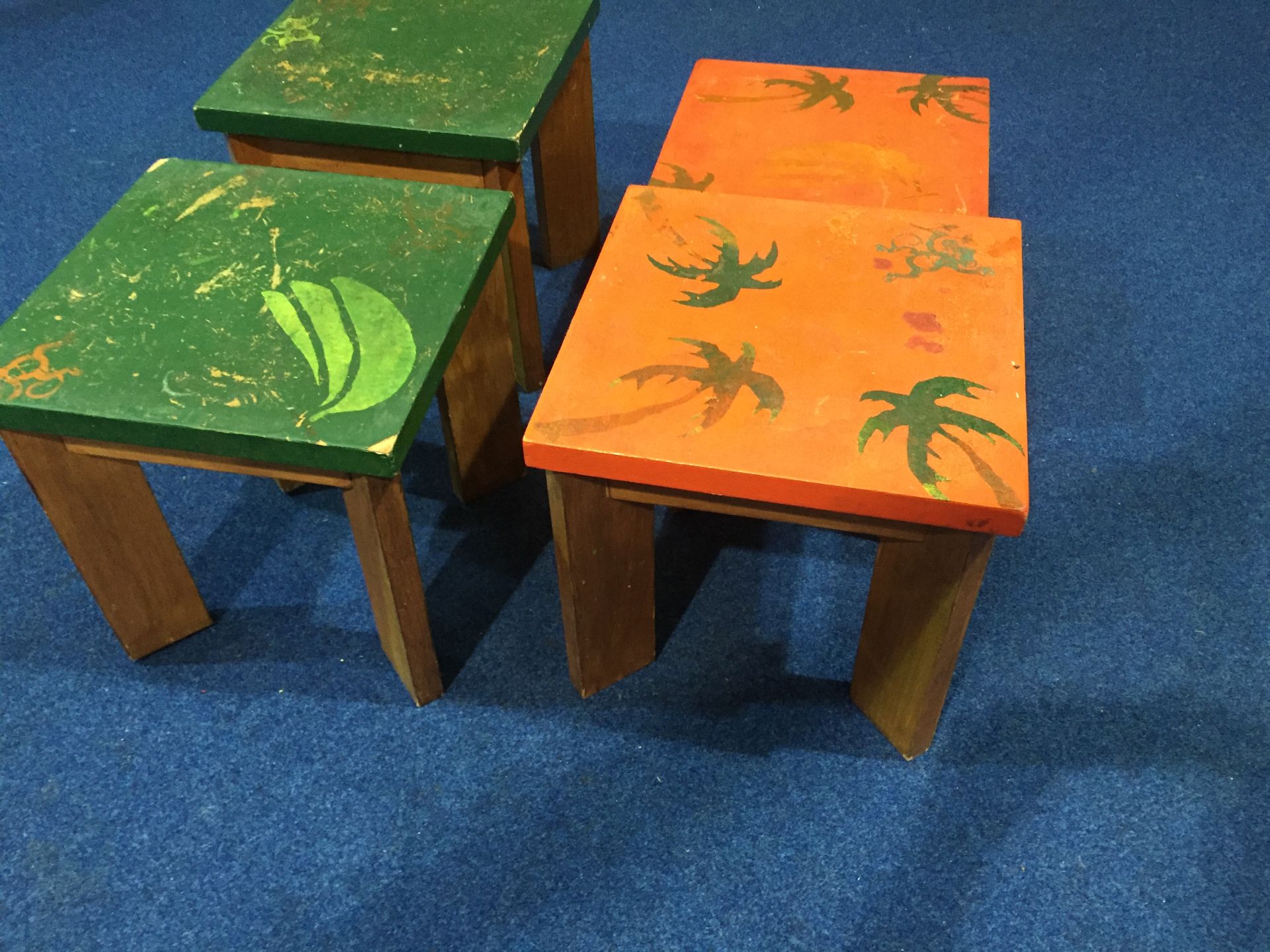 4 Wooden Tables