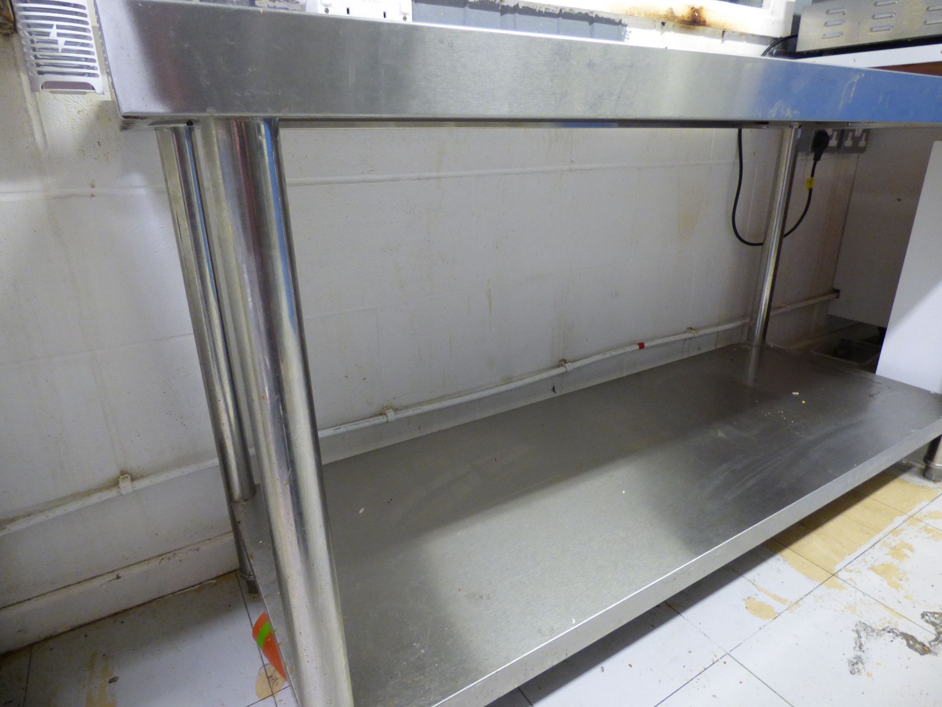 Stainless Steel Work Surface/Shelf Unit