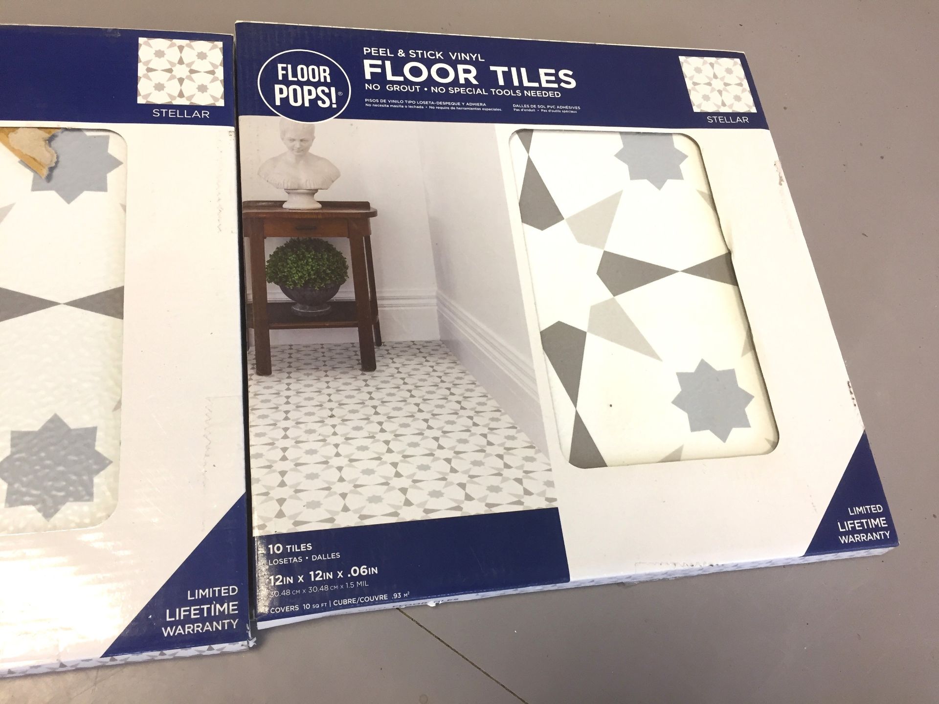 Vinyl Floor Tiles - Image 2 of 2