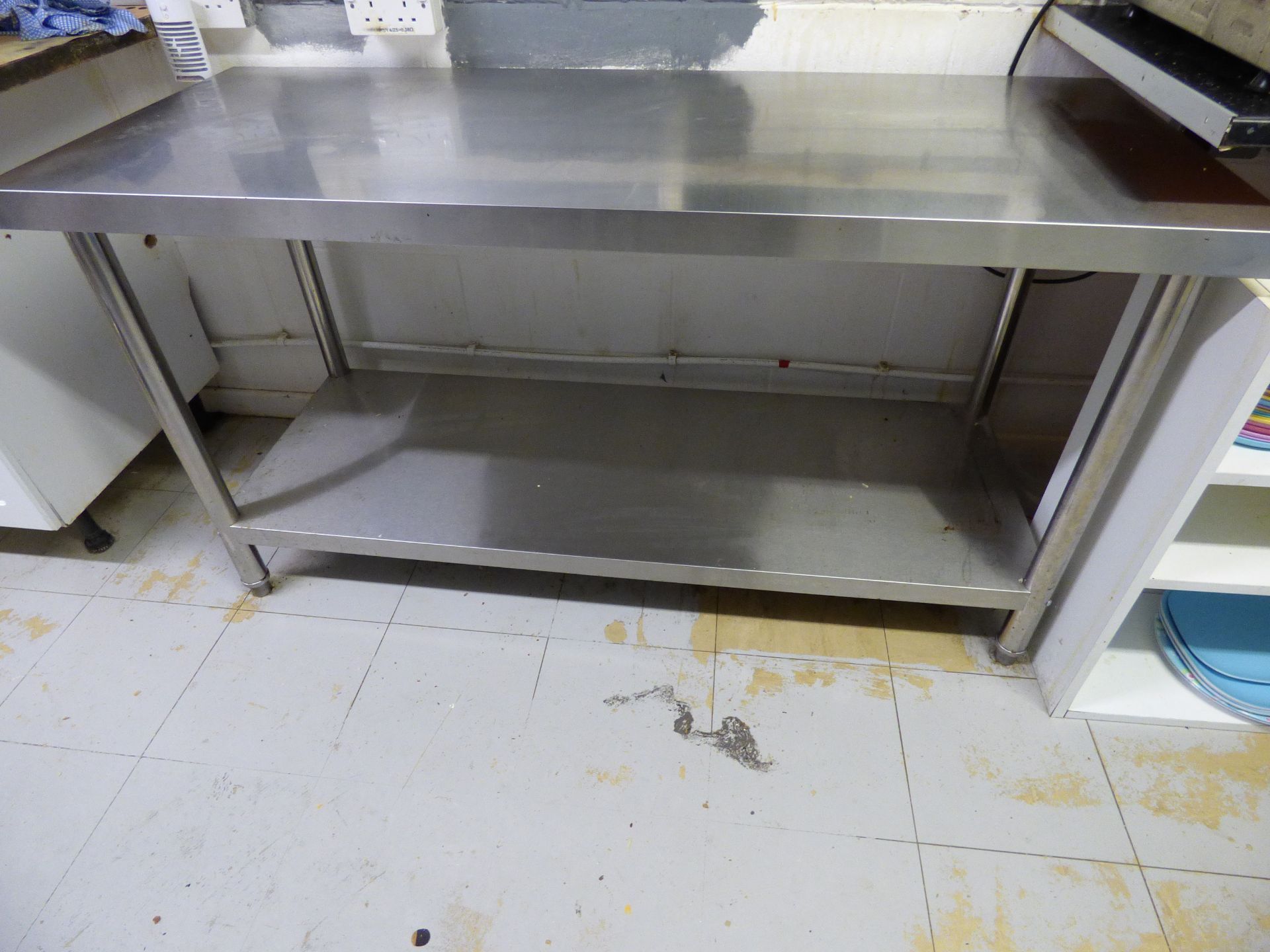 Stainless Steel Work Surface/Shelf Unit - Image 6 of 6