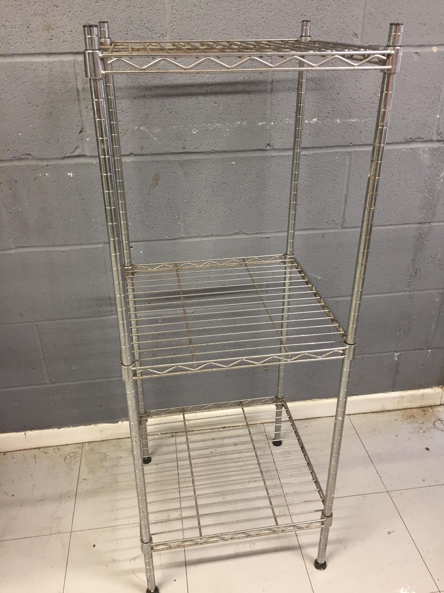 Stainless Steel Shelving Unit