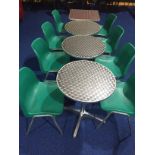 4 Tables & 8 Chairs