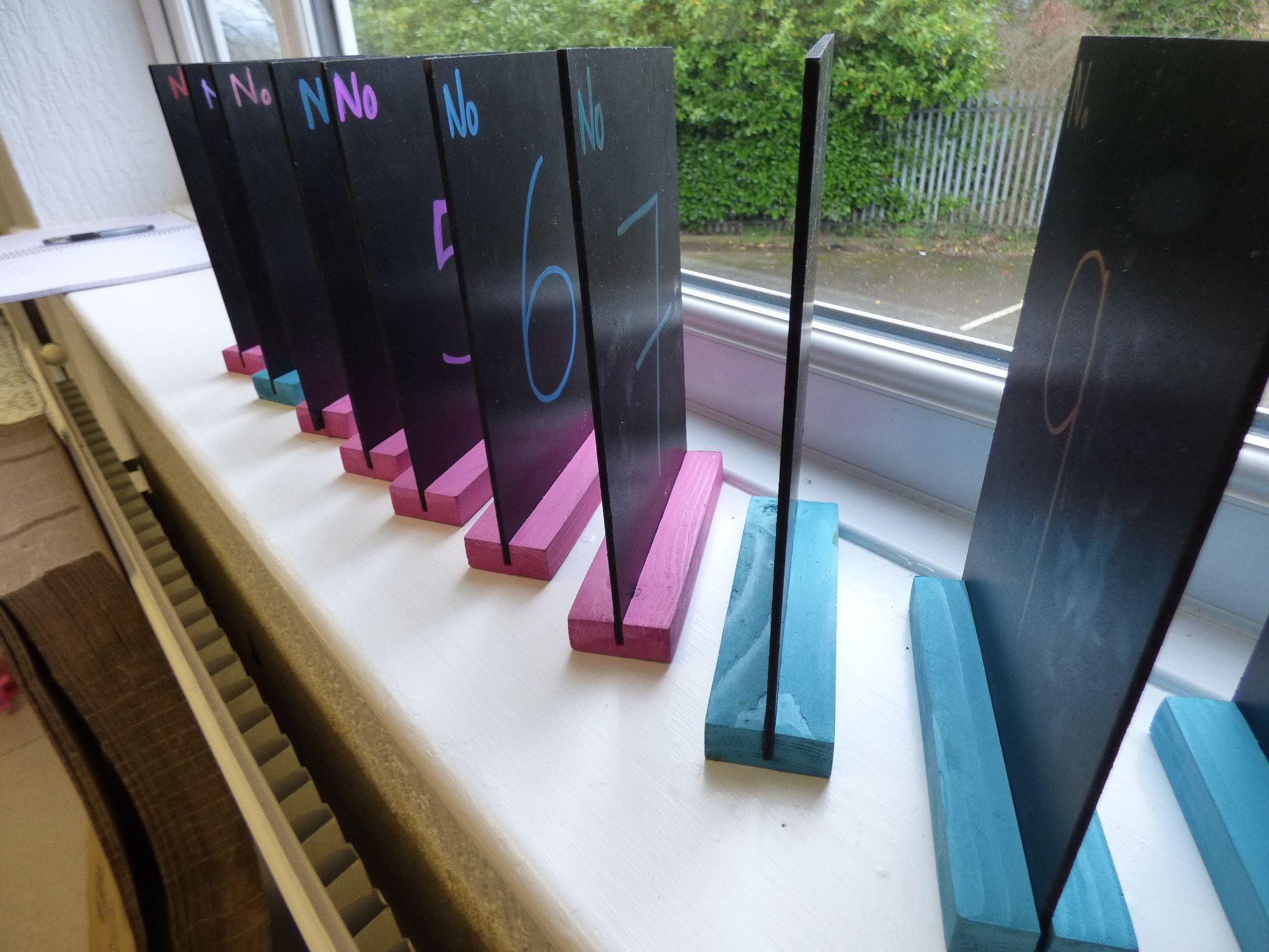 Table Number Placards - Image 2 of 2