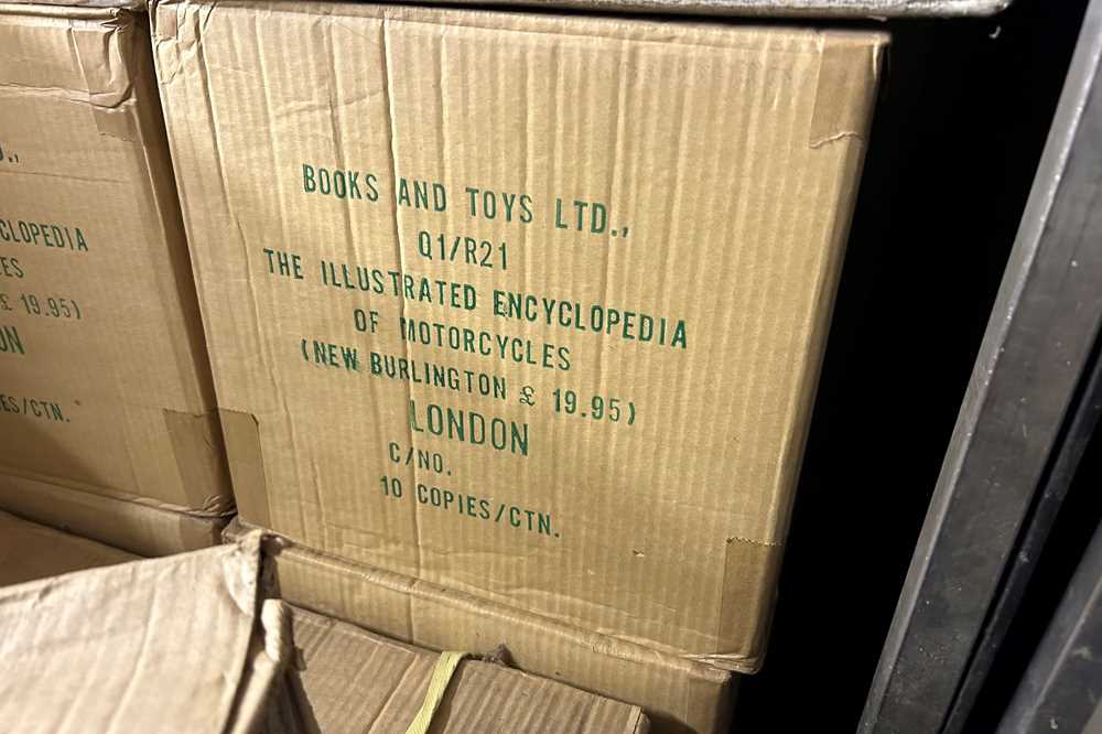 13 Boxes of Books 'The Illustrated Encyclopedia Of Motorcycles' by Erwin Tragatsch - Image 2 of 3