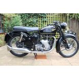 1954 Velocette MSS Fitted with an Alton electric starter kit