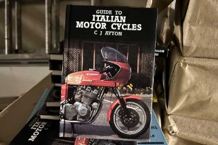 40 Packs of the Book 'Guide to Italian Motor Cycles' by C.J Ayton