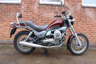 2004 Moto Guzzi Nevada Custom model with backrest and engine bars