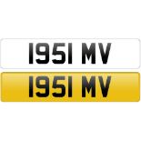 Registration Number ‘1951 MV’