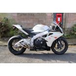 2010 Aprilia RSV4R Fitted with Moto GP style exhaust, original included