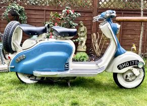 1957 Lambretta LDA150 Mk3 AVV Electric Start Award-winning scooter