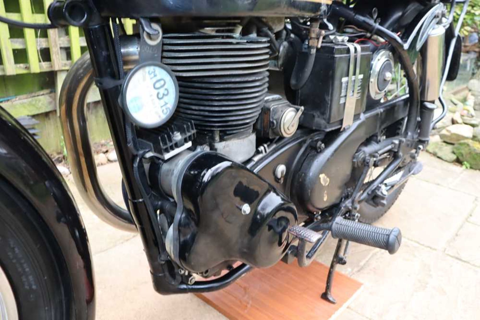 1954 Velocette MSS Fitted with an Alton electric starter kit - Image 28 of 41