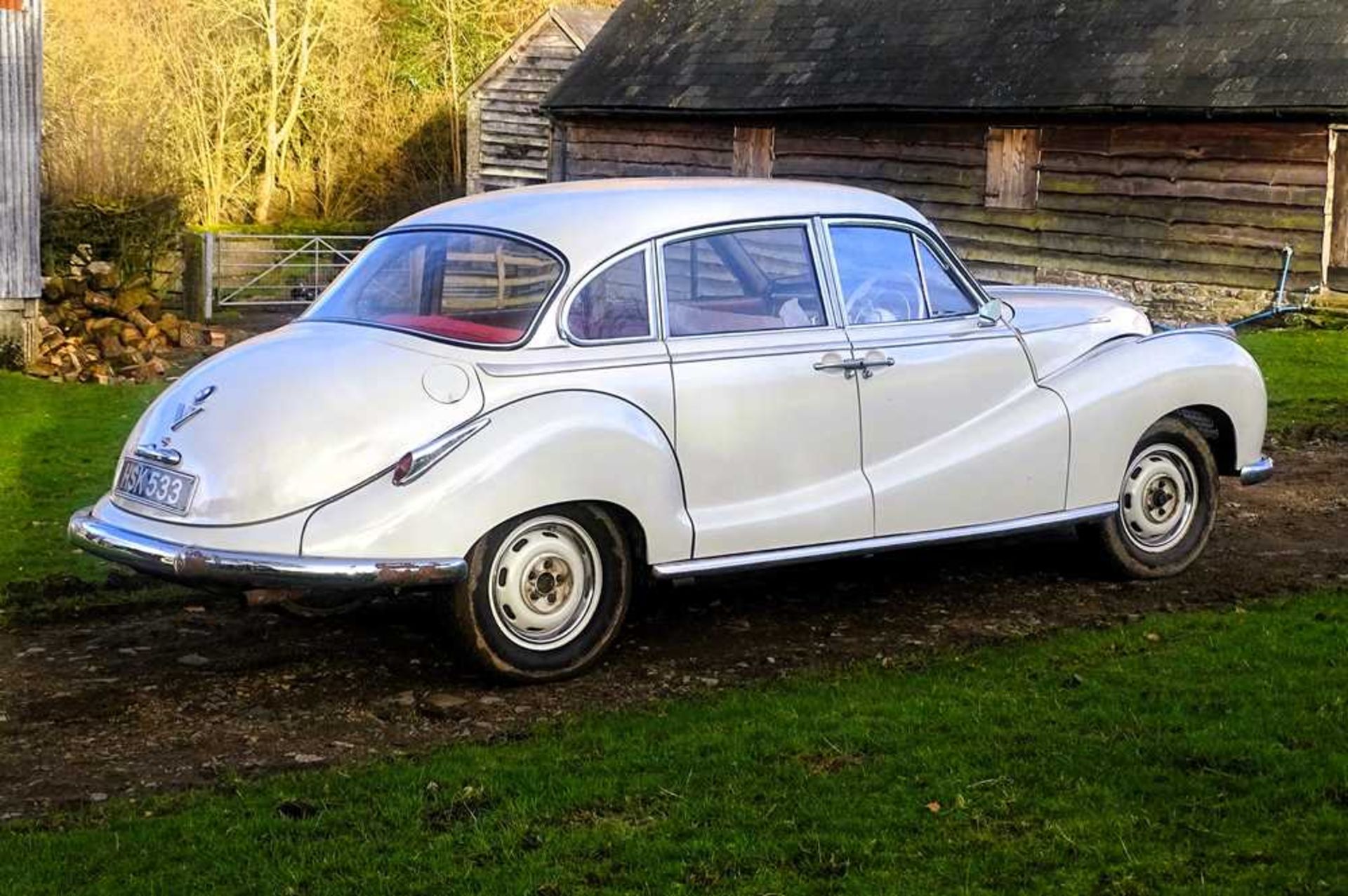 1957 BMW 502 Believed to be 1 of only 12 supplied new to the UK market - Image 8 of 64